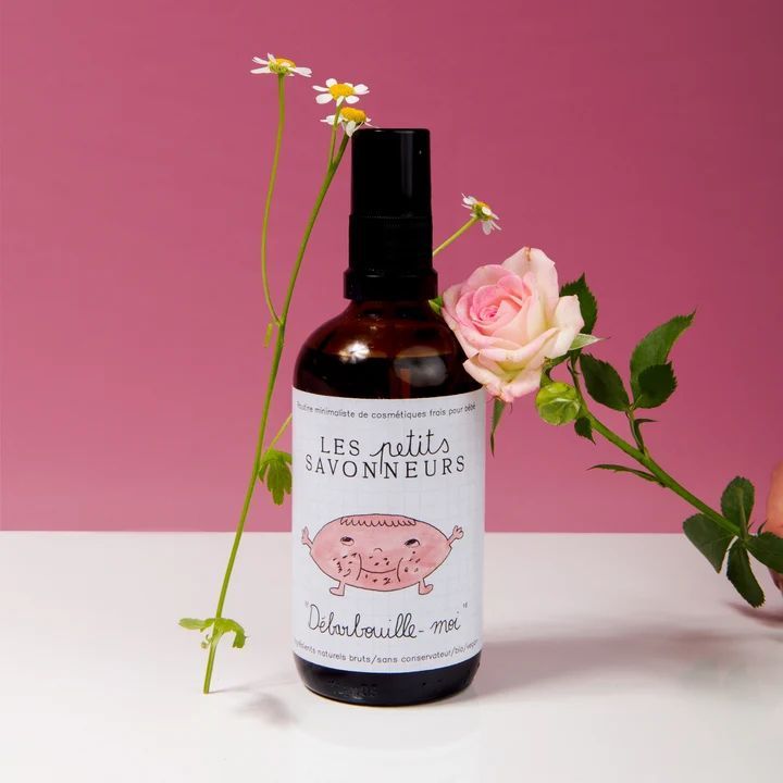 "Débarbouille-moi" : La lotion florale purifiante et apaisante (Les Petits Savonneurs) - Couverture