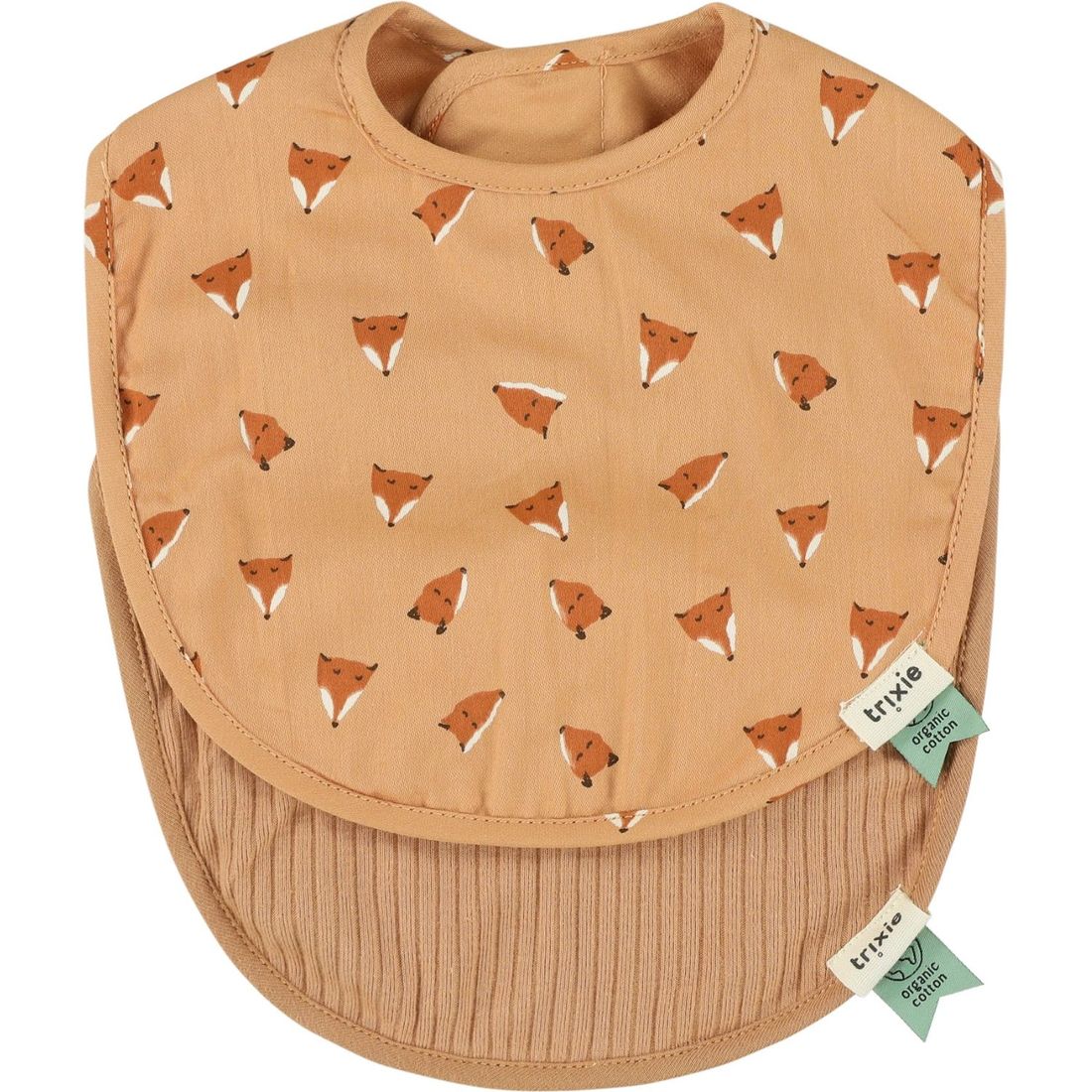Lot de 2 bavoirs de naissance Fierce Fox (Trixie) - Couverture