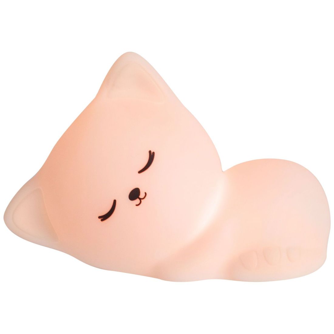 Veilleuse tactile en silicone Chat Stella avec télécommande (Little L) - Image 6