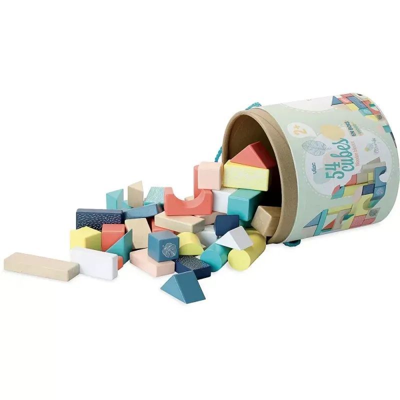 Baril de 54 cubes sous la canopée (Vilac) - Image 3