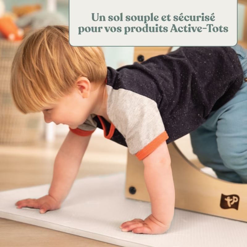 Tapis de jeu en mousse 2,13 m2 pour bébé dès 6 mois (Active Tots) - Couverture