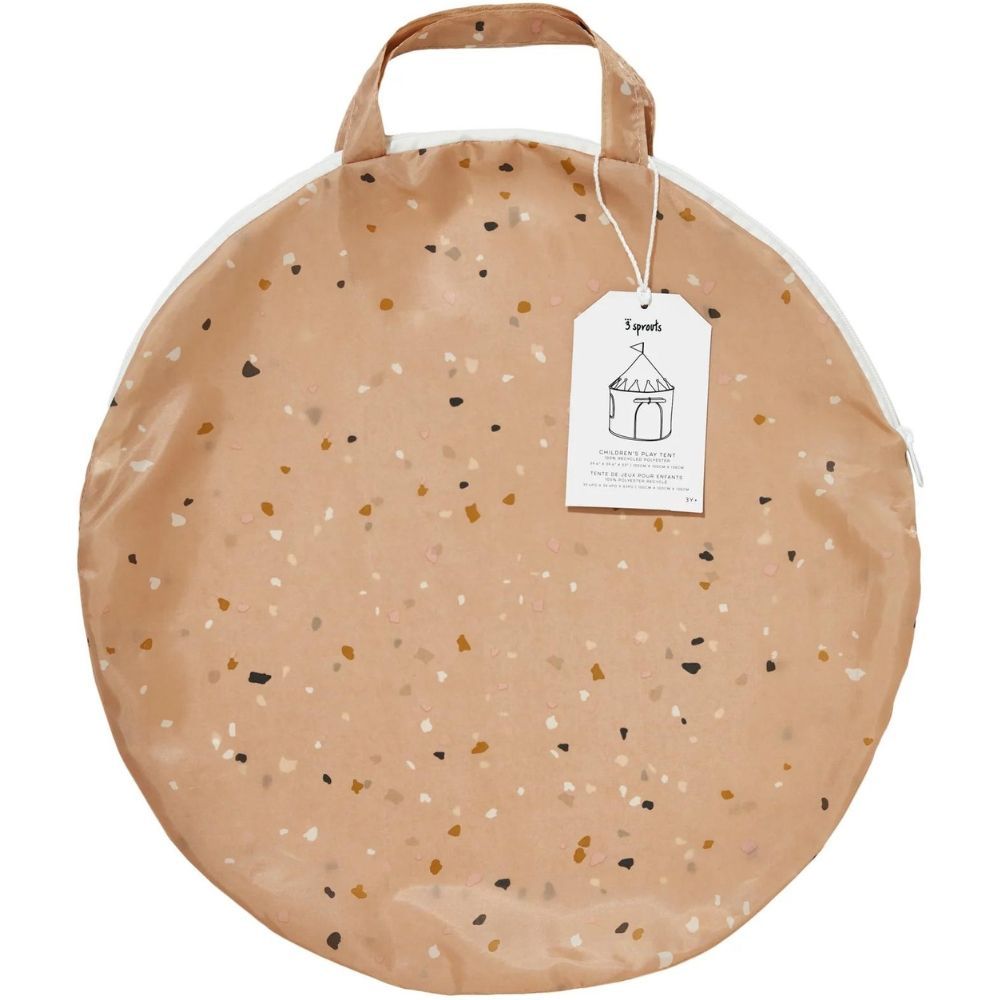 Tente en tissu recyclé Terrazzo argile (3 sprouts) - Image 2