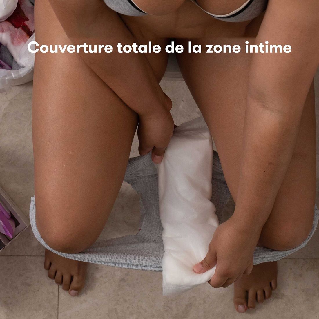 Compresses froides de soulagement rapide + culottes post-partum jetables (8 compresses + 2 culottes) (Frida) - Image 4