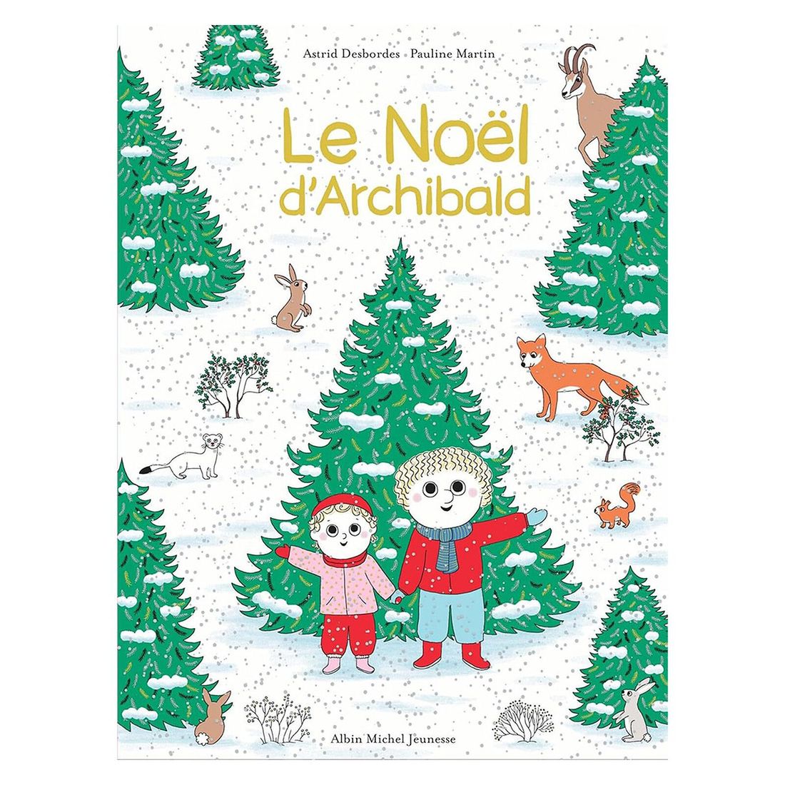 Le Noël d'Archibald (Albin Michel Jeunesse) - Couverture