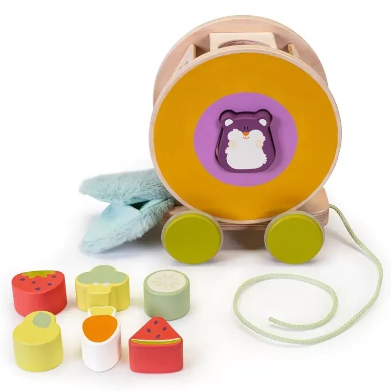 Jouet à trainer hamster (Sevi) - Image 2