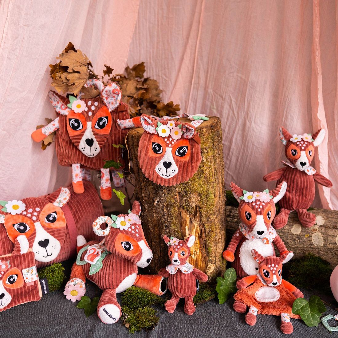 Album photo en tissu Mélimélos la biche (Les Déglingos) - Image 3