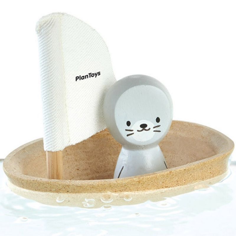 Bateau phoque (Plan Toys) - Couverture