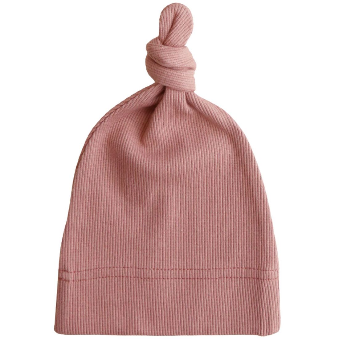 Bonnet de naissance côtelé Cedar (Mushie) - Couverture