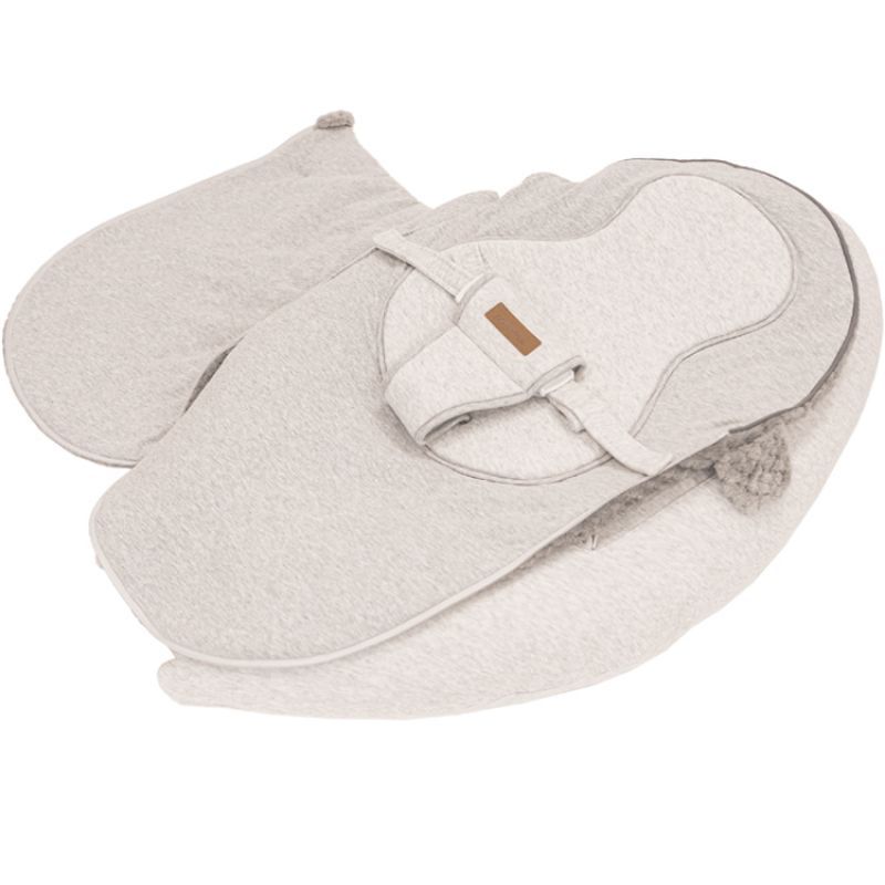 Coussin de grossesse et nid d'ange 2 en 1 Soft Nova gris (Domiva) - Image 9