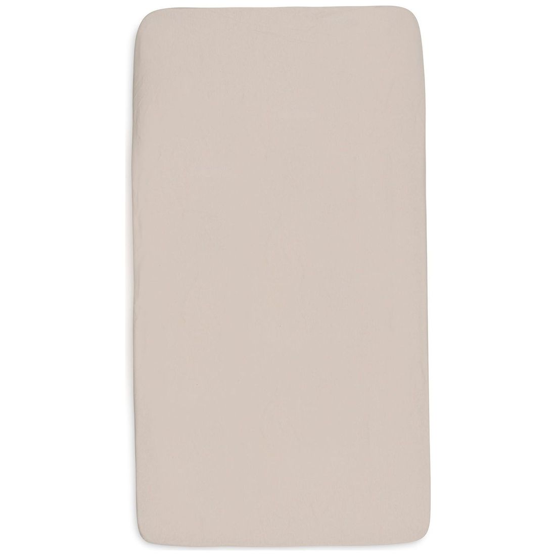Lot de 2 draps housses en jersey pour matelas de parc Oatmeal-Sand (75 x 95 cm) (Jollein) - Image 4