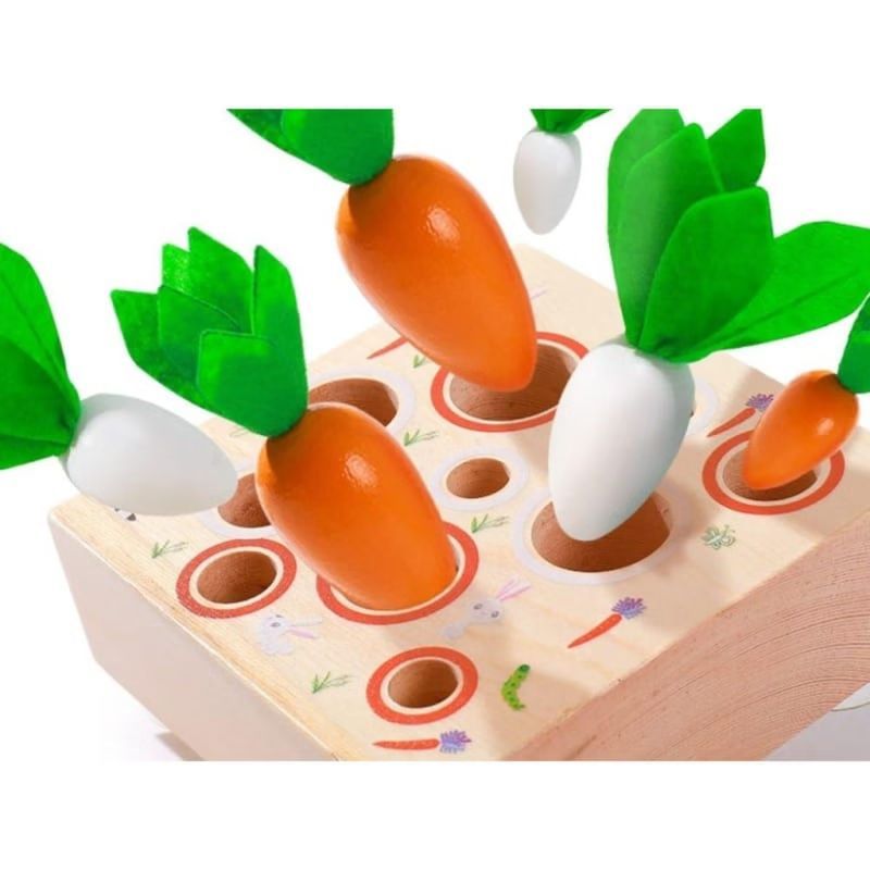 Jeu d'encastrement et de tri des carottes elineli (EliNeli) - Image 1