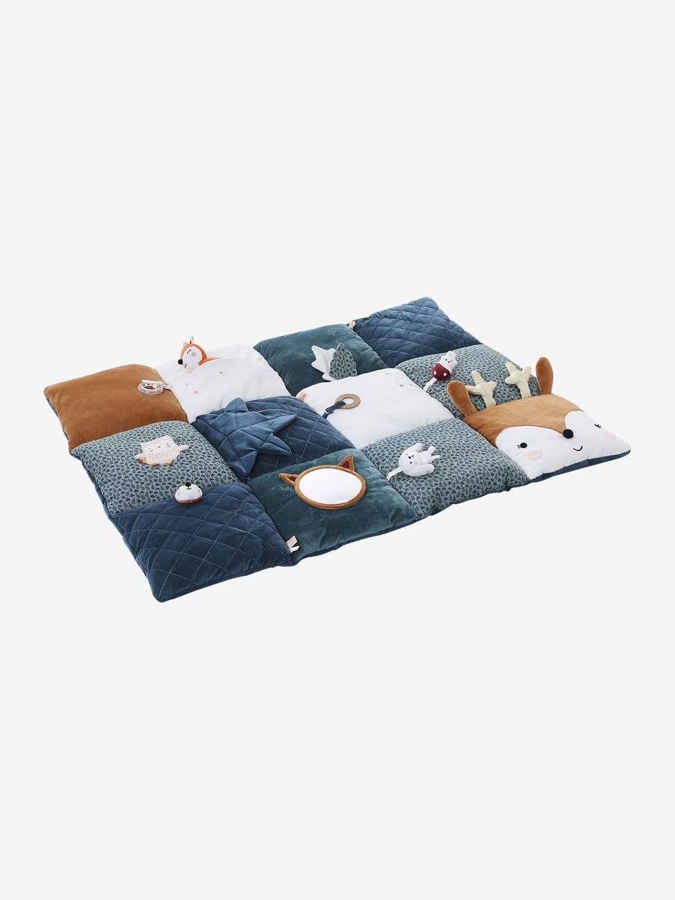 Tapis d'éveil moelleux et ludique forêt enchantée (Vertbaudet) - Image 2