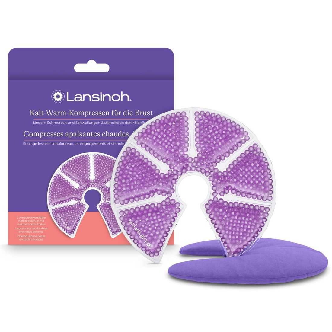 Compresses apaisantes Thermoperles 3 en 1 (Lansinoh) - Image 6