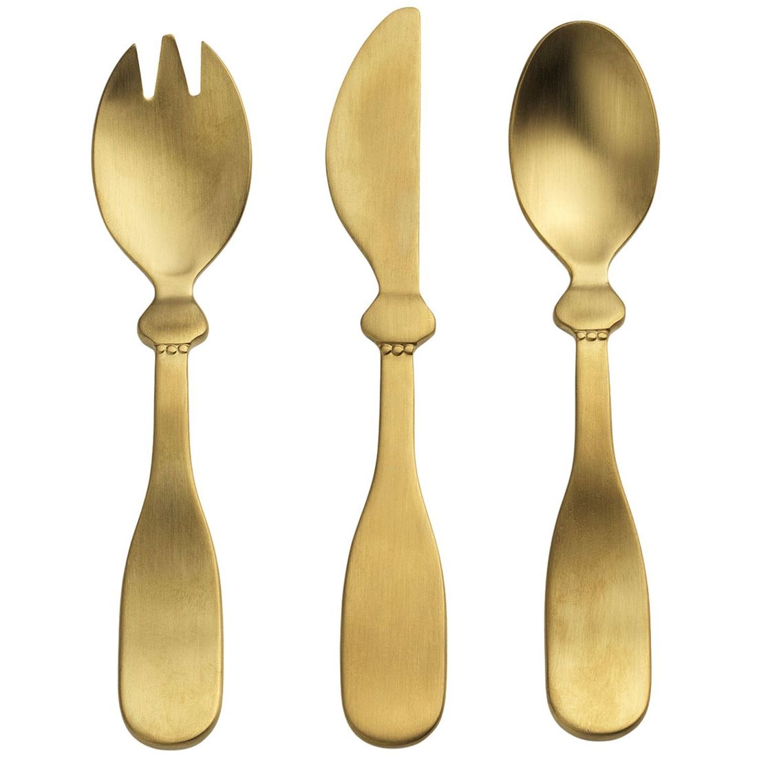 Set de couverts en acier inoxydable pour enfant Gold (Elodie Details) - Image 1
