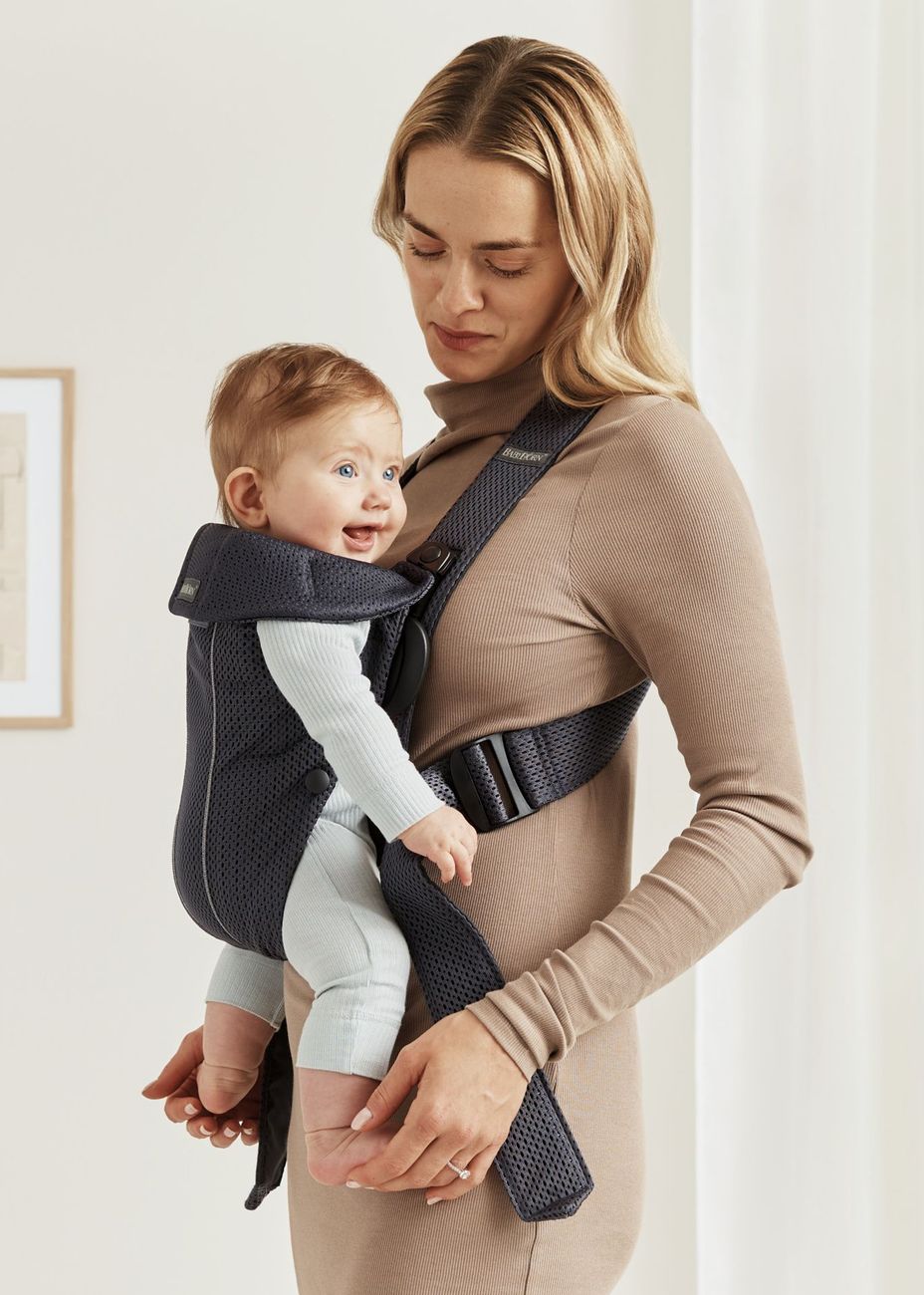 Porte-bébé Mini - Anthracite / Mesh 3D (BabyBjörn) - Image 4