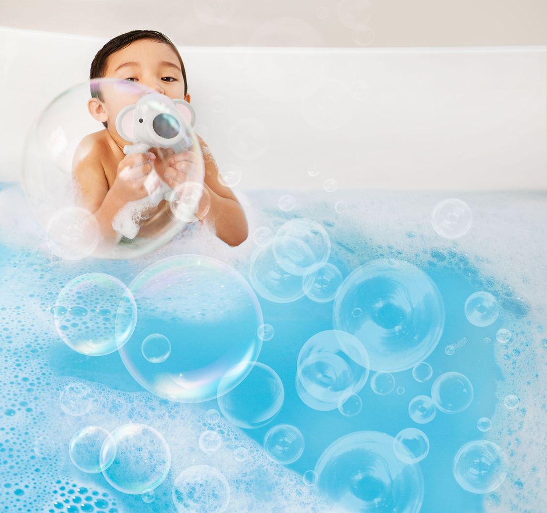 Jouet de bain Éléphant Barboteur à bulles (MUNCHKIN) - Image 6