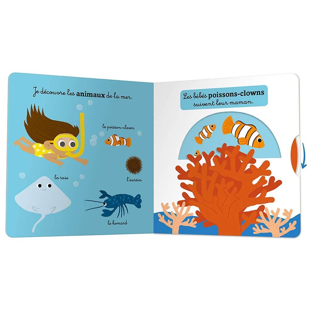 Livre Mon Anima'gier - À la mer (Auzou) - Image 1