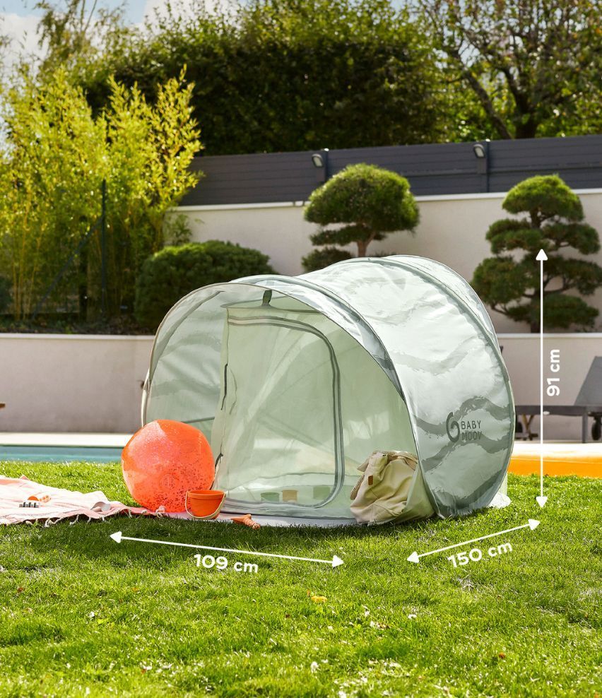 Tente Anti-UV rafraichissante Moov & Protect Green Lagoon (Babymoov) - Image 7