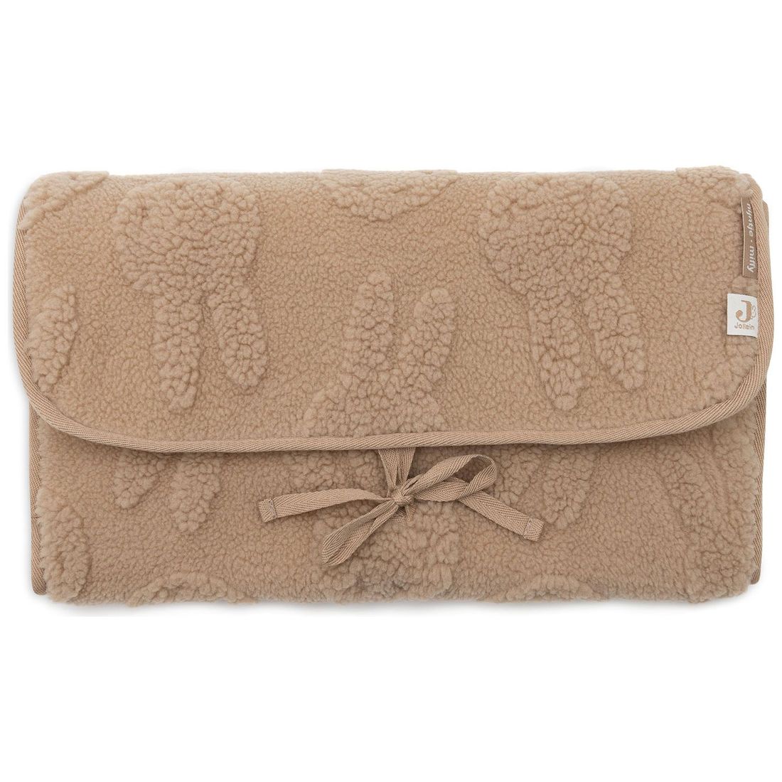 Tapis à langer nomade Miffy Jacquard Teddy Biscuit (Jollein) - Couverture