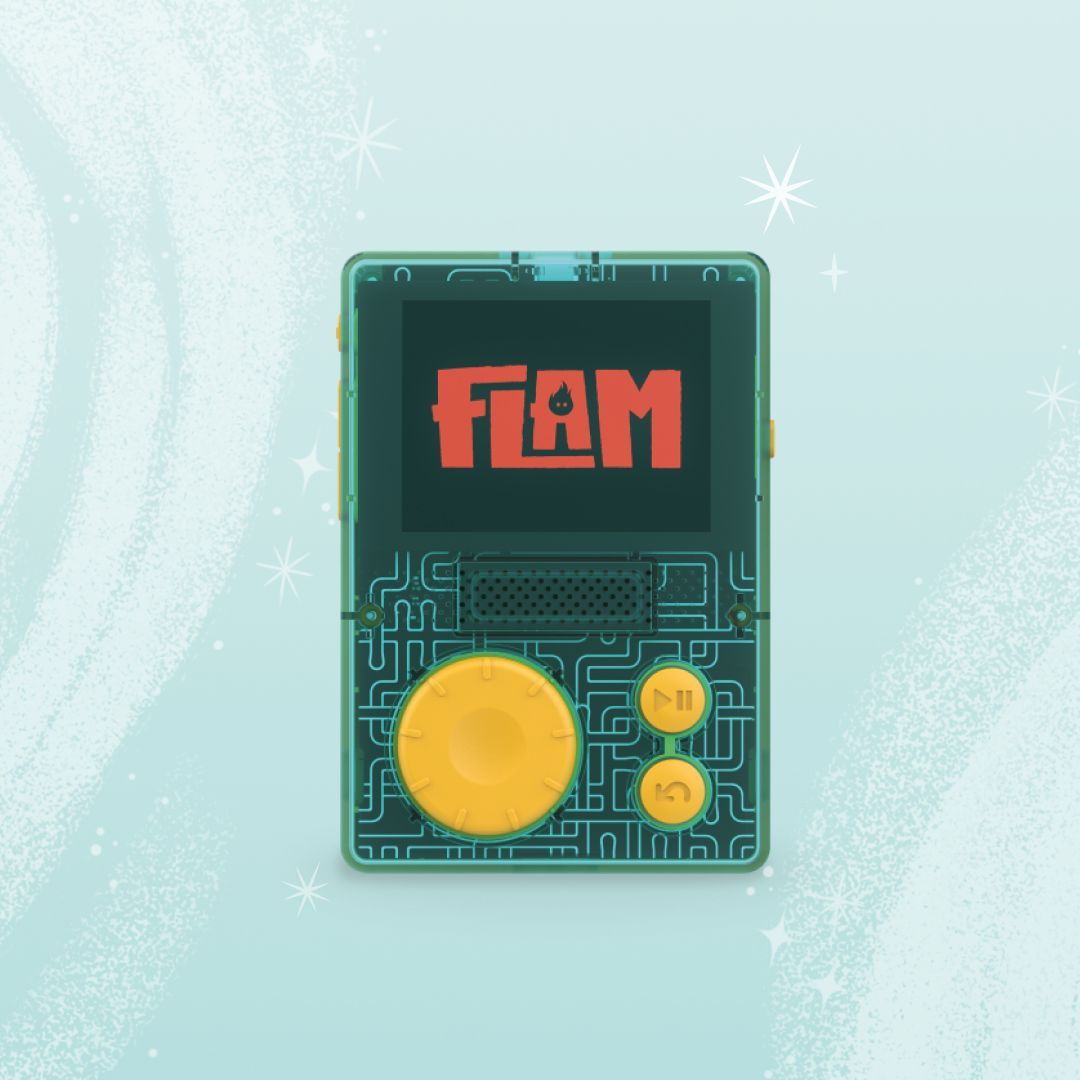 FLAM le baladeur d'histoires audio interactif des 7 ans - Fabrique en France (Lunii) - Image 1