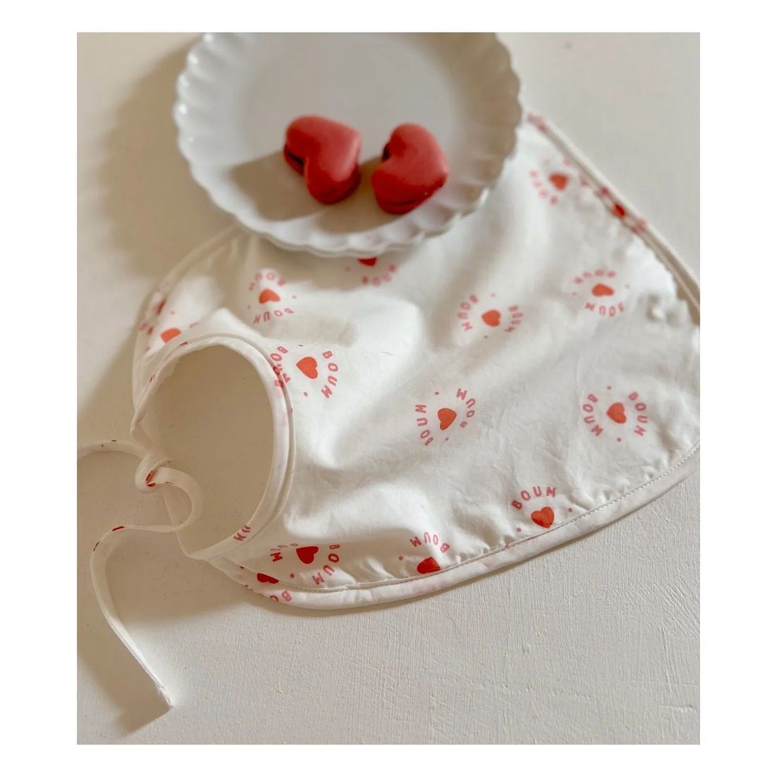 Rose in April - Bavoir Anna Boum Boum (Rose in April) - Image 2