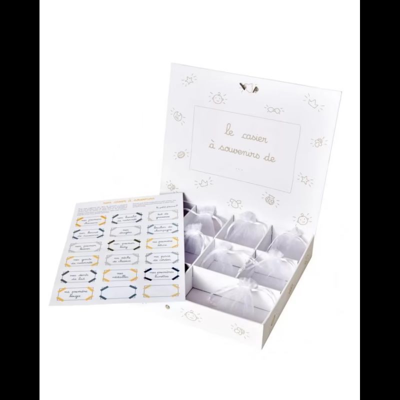 Coffret de naissance forêt renard - vert (Le Petit Pousse) - Image 3