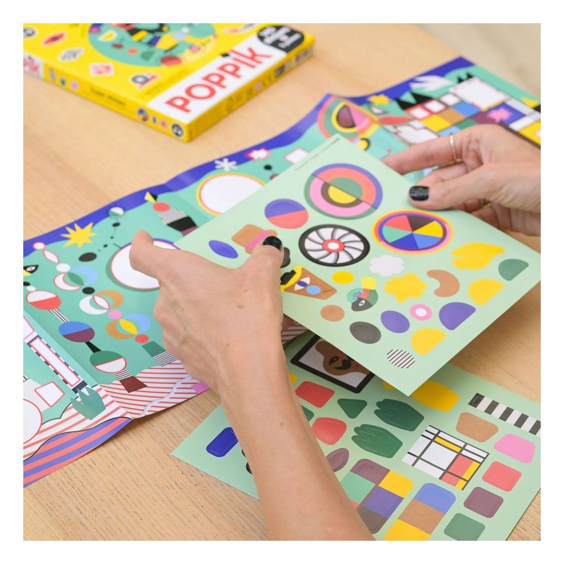 Poppik - Gommettes Art Moderne (Poppik) - Image 1