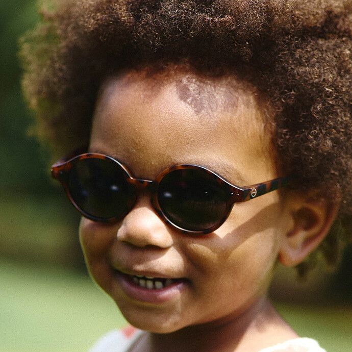 Lunettes de Soleil Baby #D 0/3 Ans - Tortoise (IZIPIZI) - Image 1