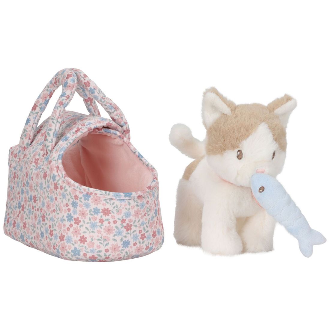 Peluche chat avec sac de transport Marley (Little Dutch) - Image 6