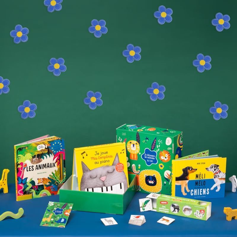 Coffret livres je découvre les animaux (Kube) - Image 1