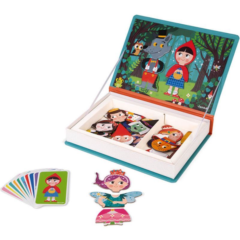 Jeu magnétique Magneti'Book Contes (Janod) - Image 1