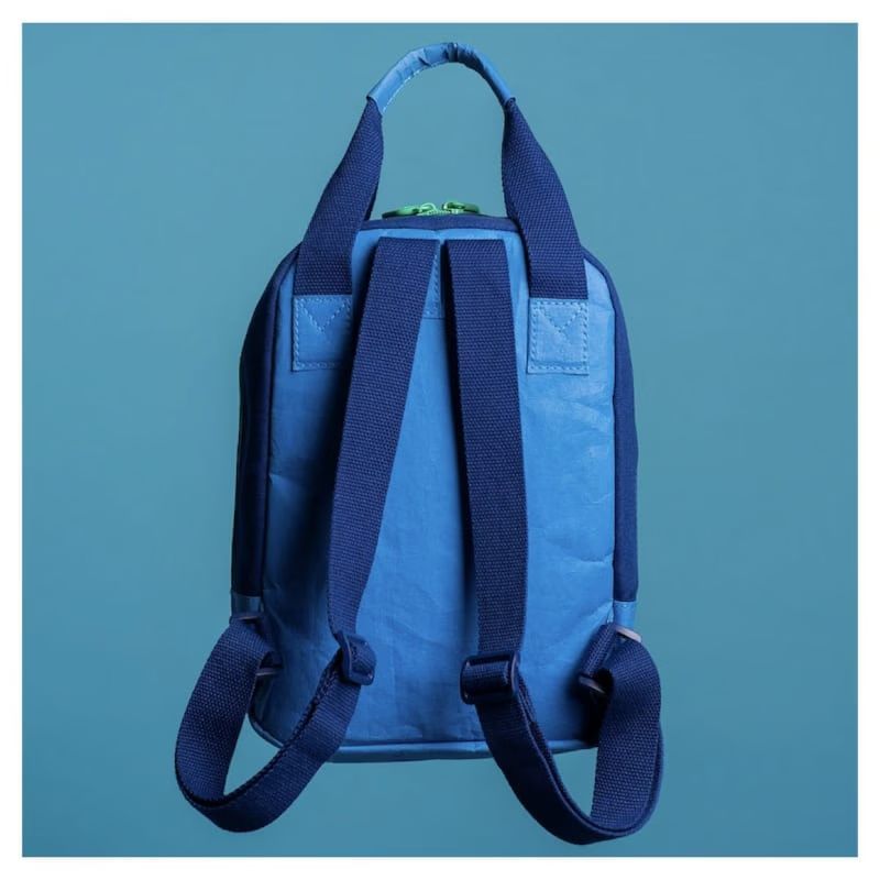 Sac a dos enfant eco-responsable - bleu marine billy (Super Petit) - Image 3