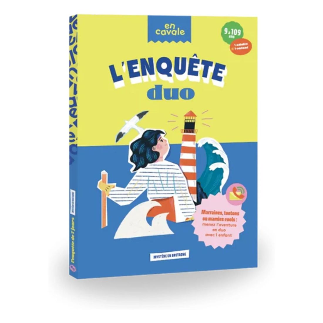 En Cavale - Enquête en duo - Mystère en Bretagne (En Cavale) - Couverture