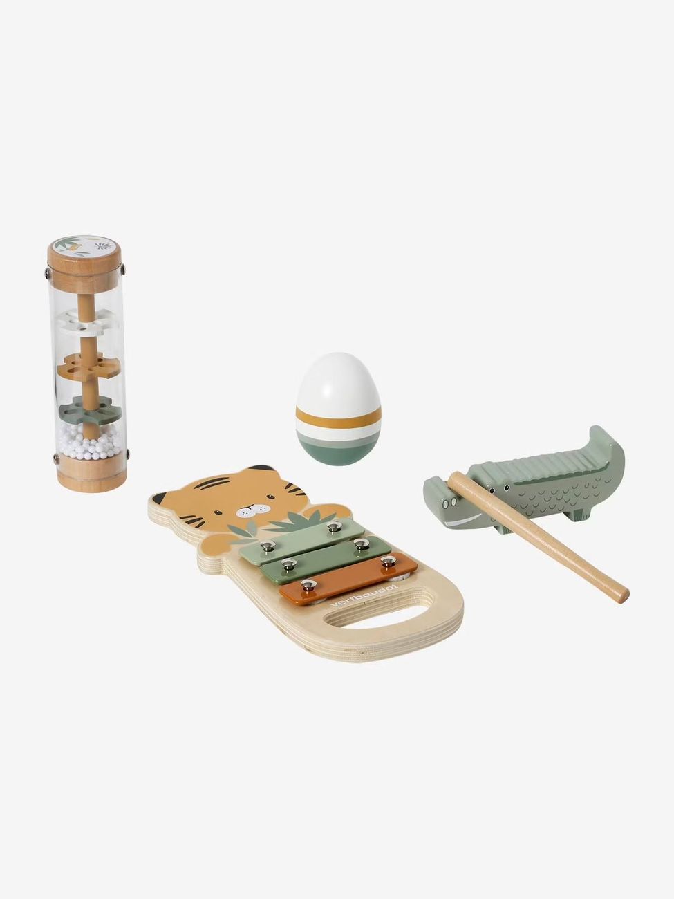 Set d'éveil musical en bois FSC® tanzanie (Vertbaudet) - Image 2