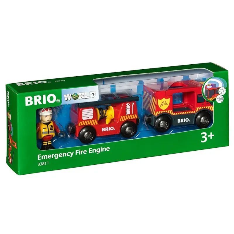 Camion de pompier son et lumière (Brio) - Image 1