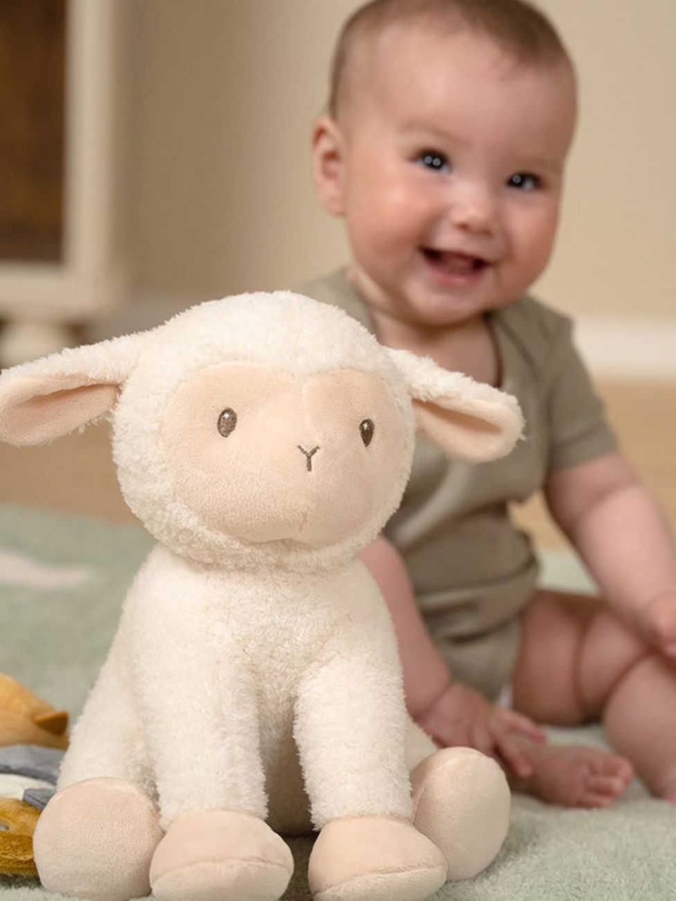 Peluche mouton - little farm (Little Dutch) - Couverture