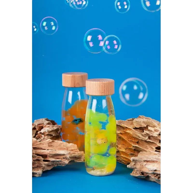 Bouteille sensorielle sound poisson glob (Petit Boum) - Image 1