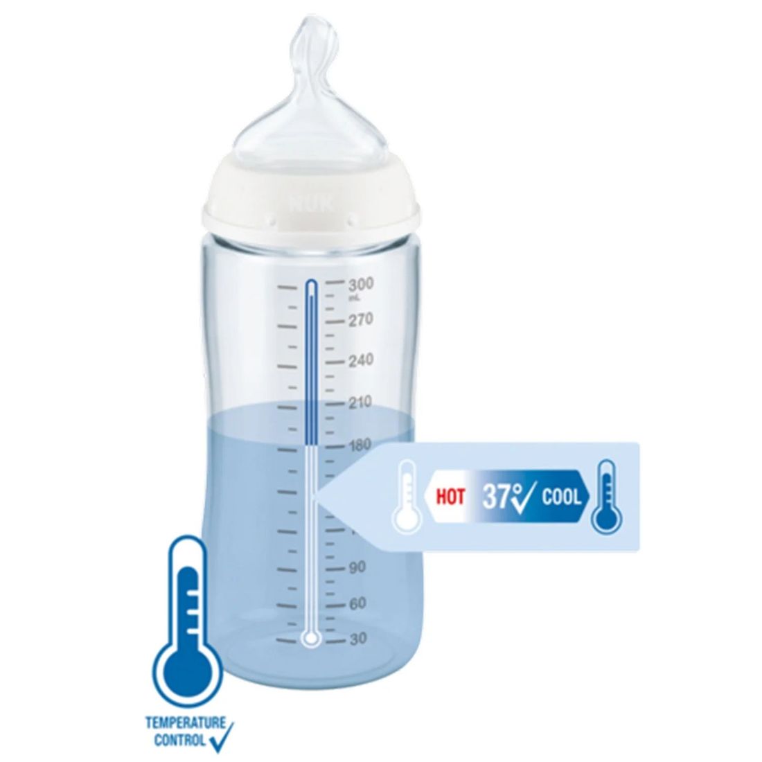 First Choice Plus Perfect Start Set PP avec Temperature Control (Nuk) - Image 2