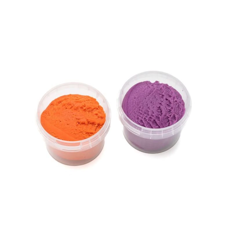 Set de pâte à modeler orange et vio (Neogrün) - Image 2