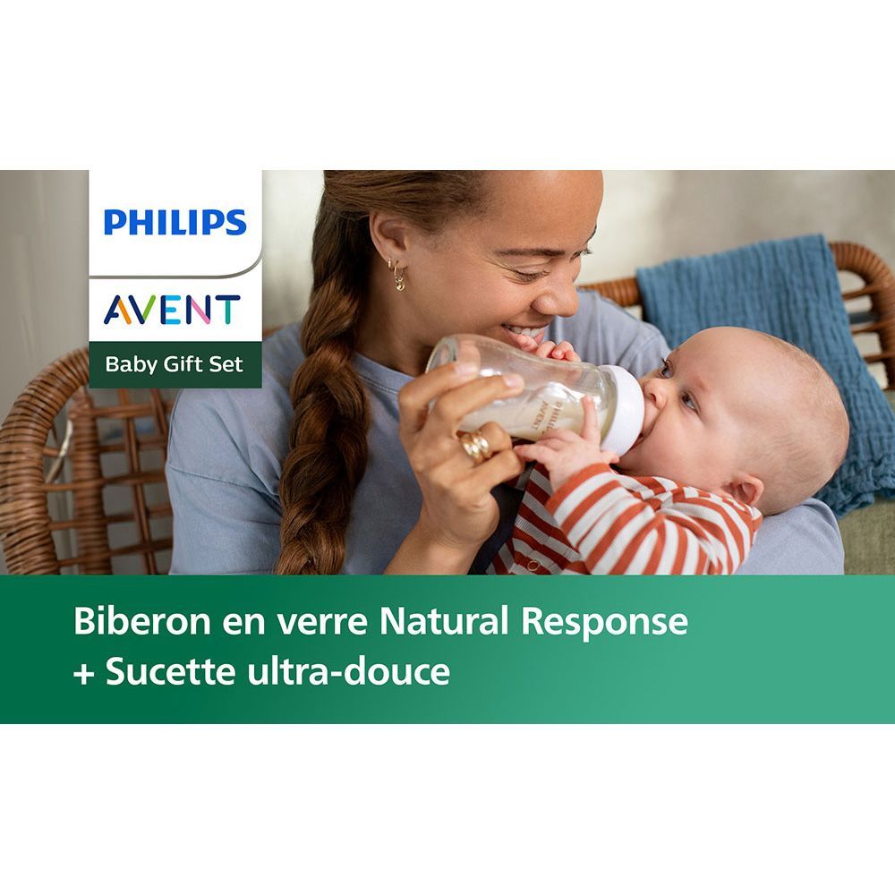 Coffret cadeau nouveau-né en verre 3.0 (Philips Avent) - Image 2