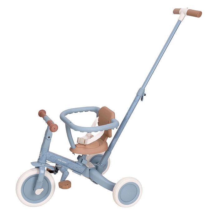 Tricycle 4-en-1 - Safari Dreams Blue (Little Dutch) - Image 4