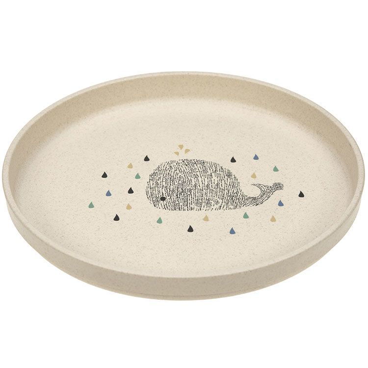 Assiette plate baleine Little Water (Lassig) - Image 7