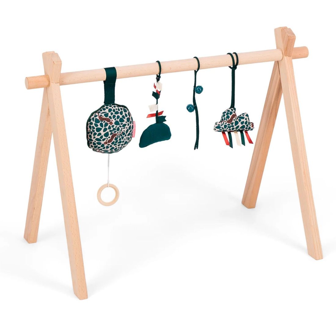 Arche d'éveil musical en bois pour bébé - Mika (Mellipou) - Image 2