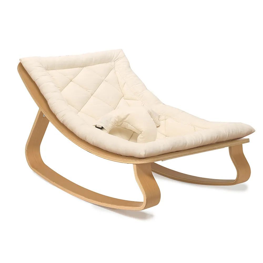 Transat pour bébé LEVO en bois naturel (Charlie Crane) - Image 2