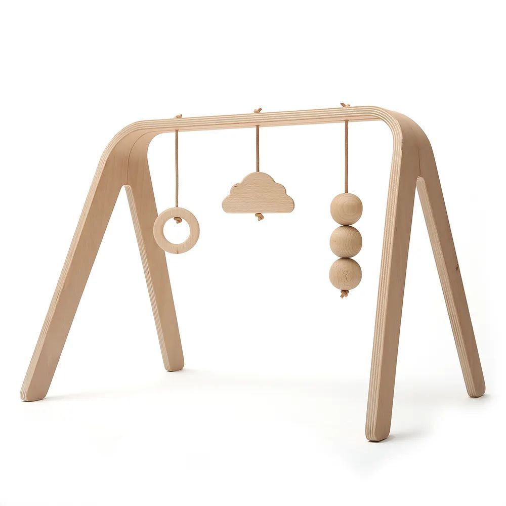 Arche d'éveil NAHO avec jouets en bois (Charlie Crane) - Image 4