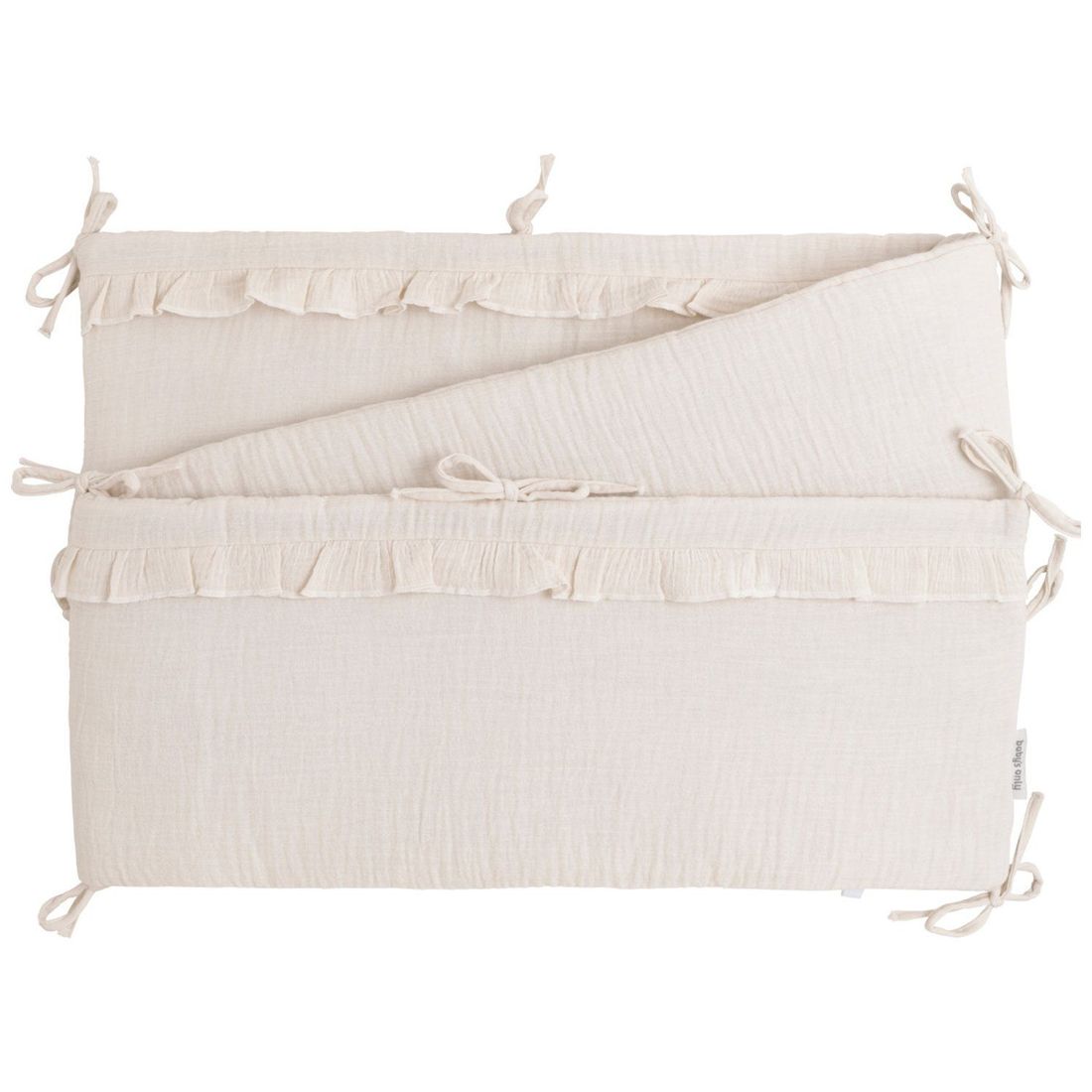 Tour de lit Calm Warm Linen (pour lits 60 x 120 ou 70 x 140 cm) (Baby's Only) - Couverture