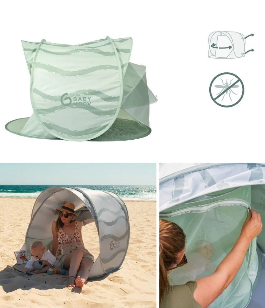 Tente Anti-UV rafraichissante Moov & Protect Green Lagoon (Babymoov) - Image 4