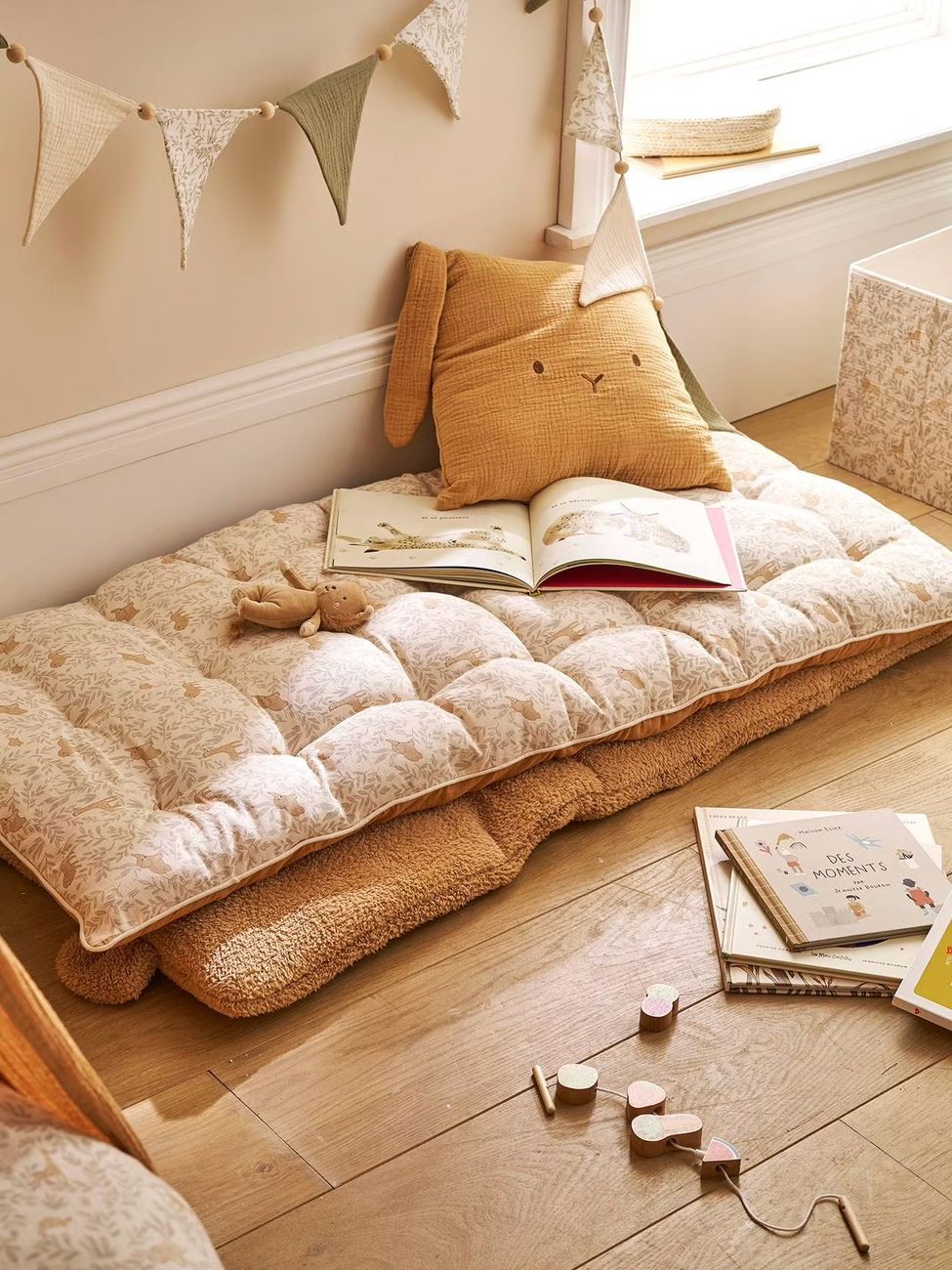 Matelas de sol Éléphant BABYLON cannelle (Vertbaudet) - Couverture
