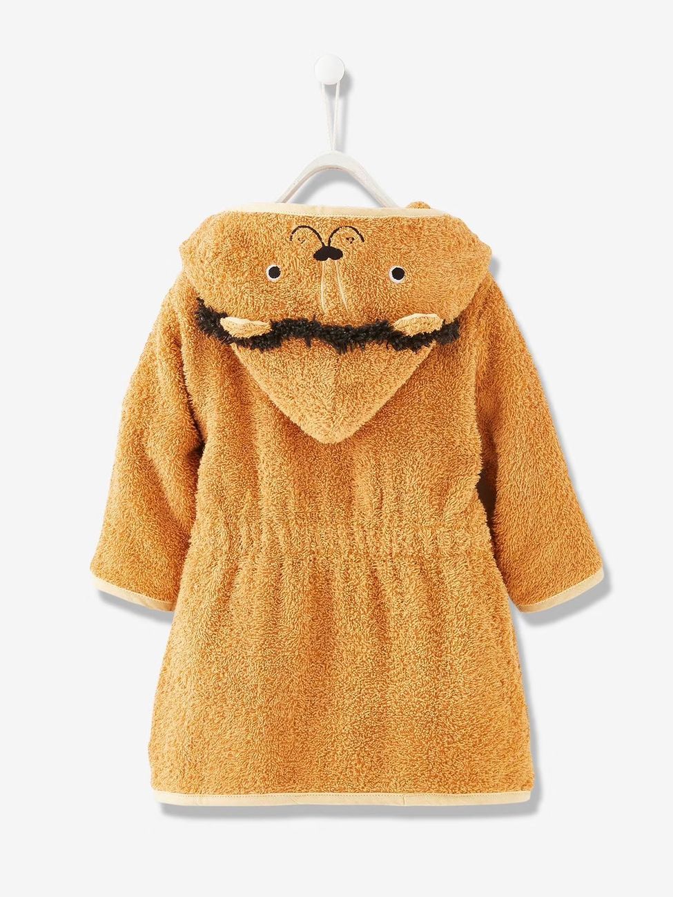 Peignoir bébé personnalisable Lion camel (Vertbaudet) - Image 2