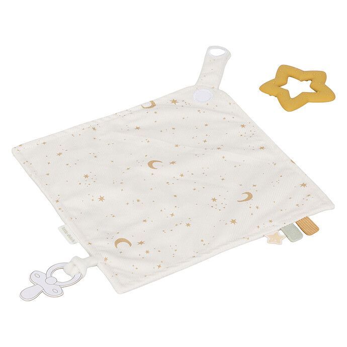 Doudou avec Jouet de Dentition - Newborn Naturals (Little Dutch) - Image 3